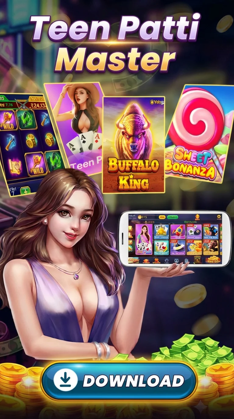Teen Patti multi-game lobby promotional artwork