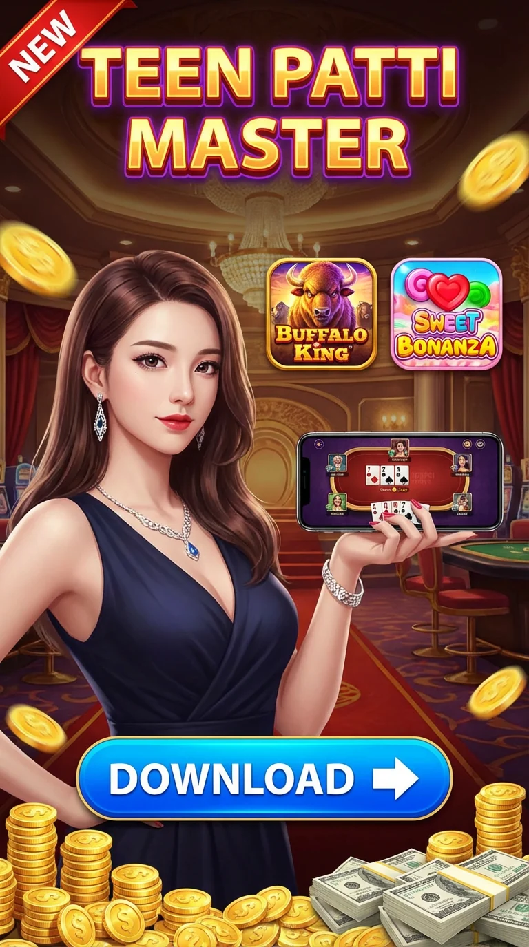 Teen Patti mobile table promotional artwork